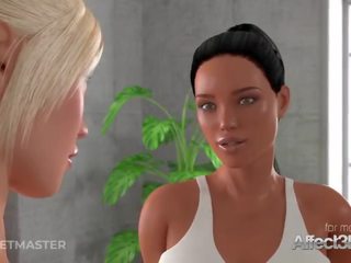Animated didelis papai lesbietiškas merginos having futa analinis seksas