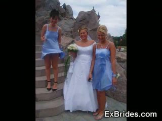 Exhibitionist brides!