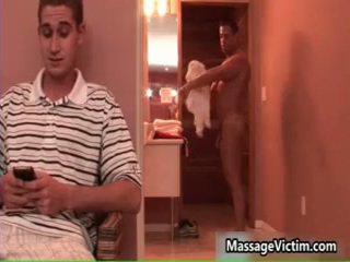 Jeremy lange acquires njegov čudovito telo massaged 3 s massagevictim