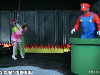 Brazzers - mario و luigi باروديا double stuff