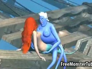 3d ariel gets fucked těžký podle ursula podvodní