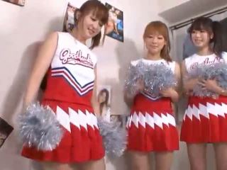 uniform, cheerleaders, asiatisch