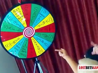 6 incredibly owadan girls play spin the wheel of nudity