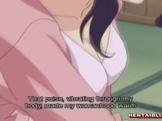 Mom Japanese Hentai Gets Squeezed Her Bigboobs