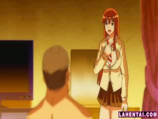 Hot Redhead Titty Fuck Hentai Hot Redhead Titty Fuck Hentai
