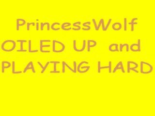 Princesswolf ทาน้ำมัน masturbation 2161