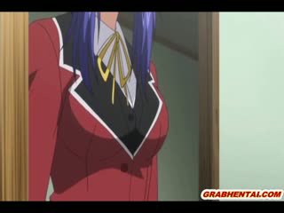 Jepang hentai murid wedok self masturbation