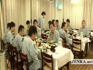 Japanese naked sushi preparation rare behind the scenes