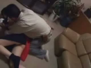 Asian Schoolgirl Get Rough Fucking From Dads Frie Video