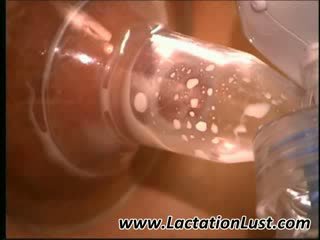 Lactating prawan pumping her milky dhadhane