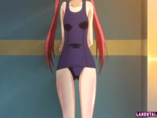 Hentai Teen In Swimsuit Gets Fucked And Jizzed