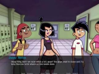 Danny phantom amity park daļa 2 tausteklis mīlestība