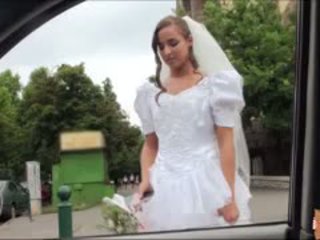 Quente noiva fucks depois failed casamento
