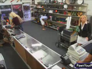 Sultry Milf Having Sex With Pawnkeeper In The Backroom
