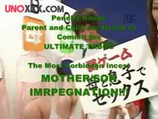 Japanese mother son gameshow part 4 upload by unoxxxcom