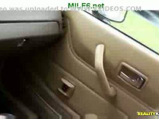 blowjob, car, milf