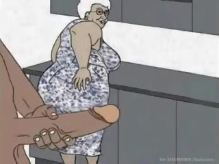 Black Granny Loving Anal Animation Cartoon: Free Porn d6
