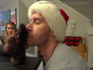 Mrs. clause has тя incredible найлон soles licked hd preview