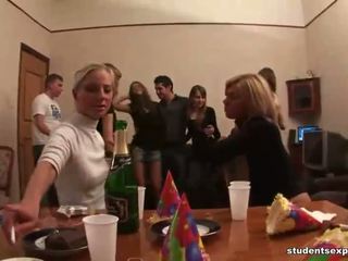 party, college girls, coed oral sex