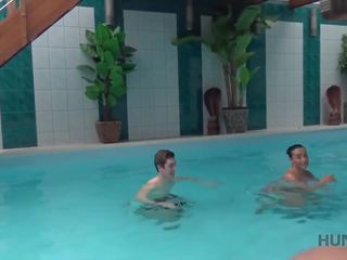 Hunt4k Couple Wants to Relax in Spa of Hunter who Adores