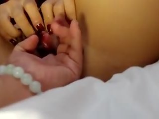 美麗 中國的 女孩 節目 她的 臟 黑色 的陰戶 肛門