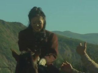 Asian Babe Kaylani Lei Fucked Hard by Cowboy Outdoors