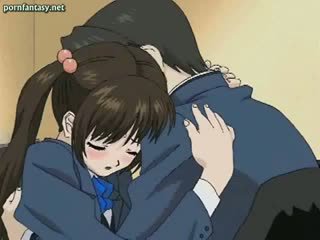 Saucy Anime Honey Getting Wet Pussy Fingered