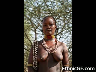 Nyata afrika gadis dari tribes!